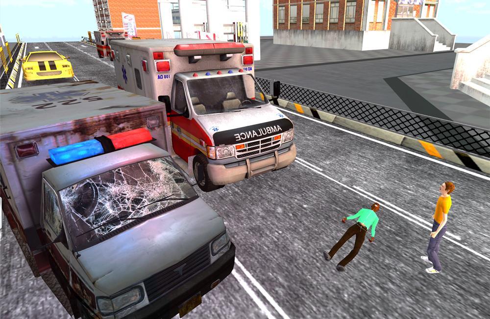 Fast simulator. Demon Racer 2 Ambulance.