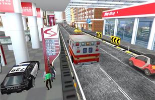 Fast Racer Ambulance capture d'écran 1