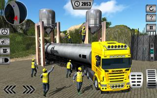Oil Tanker Transporting Truck Ekran Görüntüsü 2