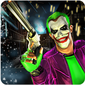 City Criminal Clown Robbery 3D icon