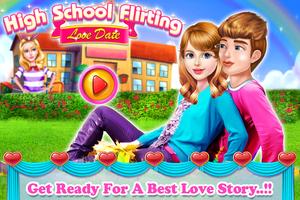 High School Flirting Love Date постер