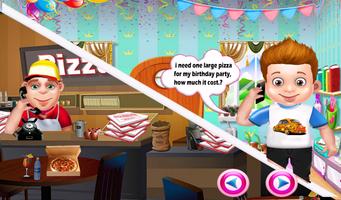 खाद्य वितरण पिज्जा खेल स्क्रीनशॉट 3