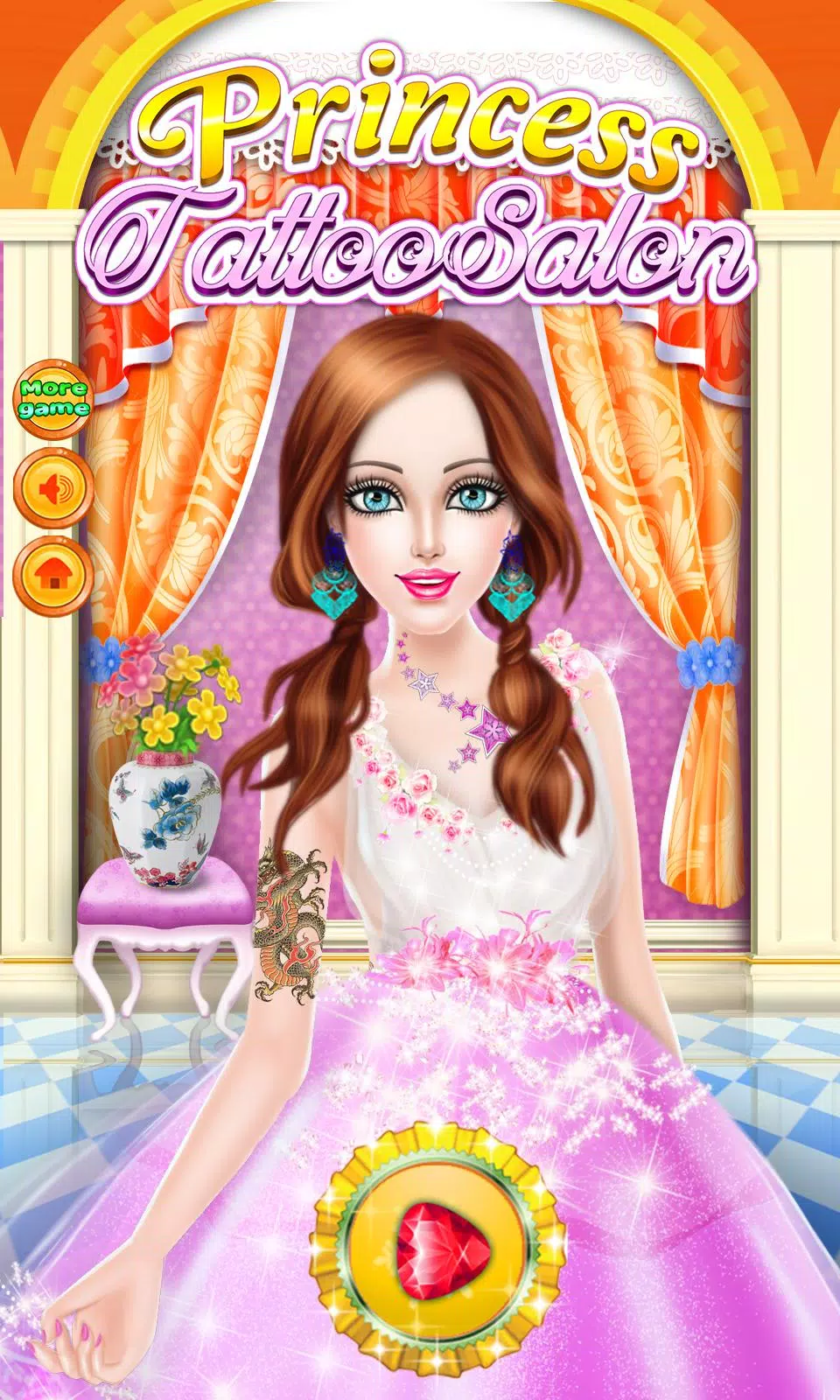 Descarga de APK de Juegos tatuaje salón Princesa para Android Descarga de APK de Juegos tatuaje salón Princesa para Android