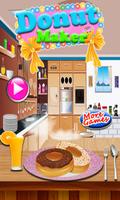 donut maker cooking poster