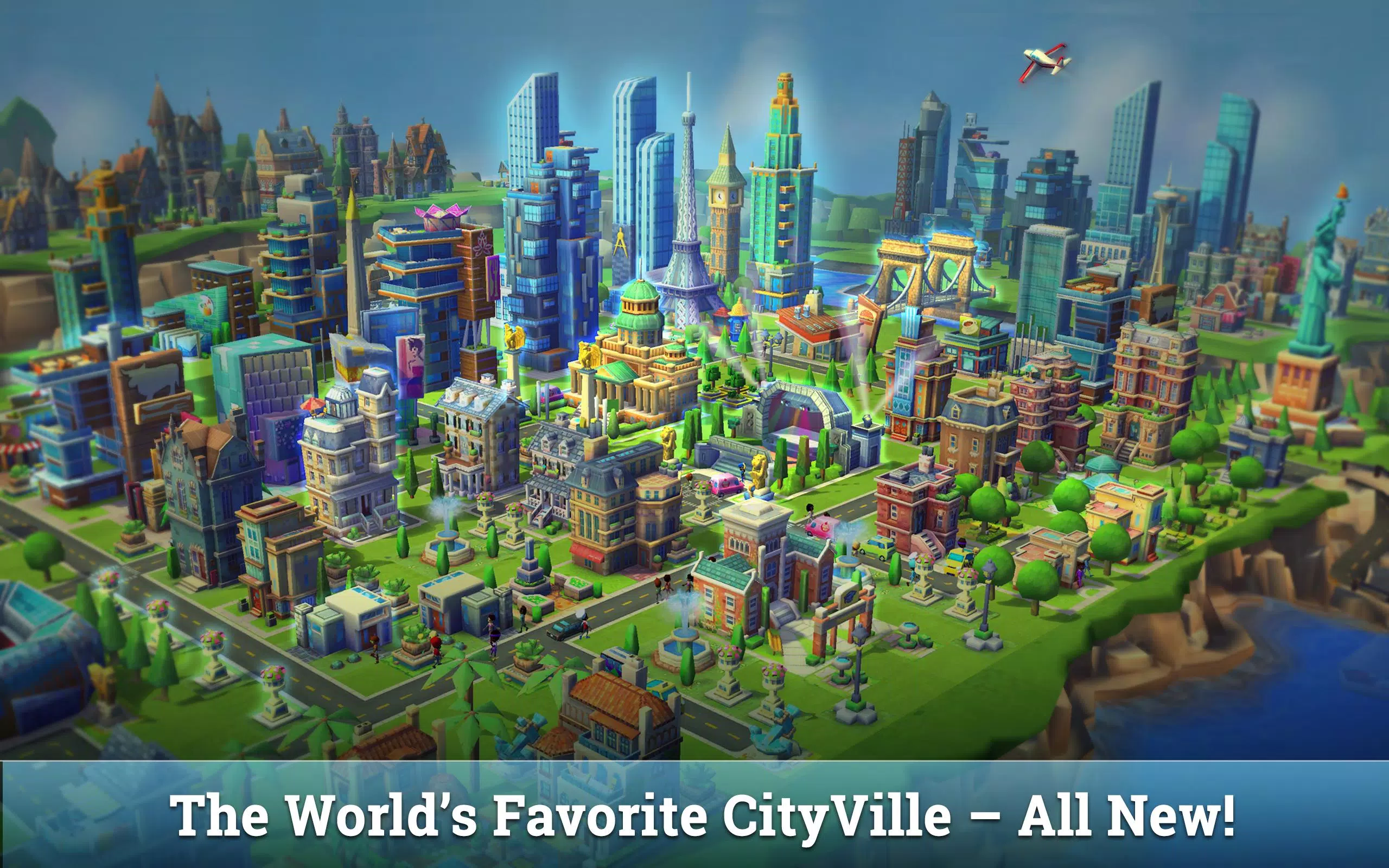 Facebook Gaming - **New Game: CityVille 2. CityVille is back and it looks  absolutely stunning! Build, customize and grow your own 3D city. Your city  awaits you, Mayor!