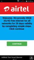 Free Internet 39GB Affiche