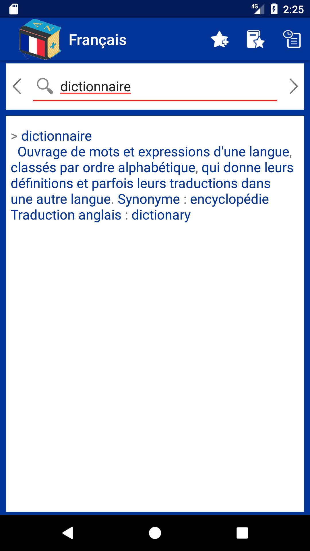 Free French Online Dictionary. Terms & Definitions APK for Android Download