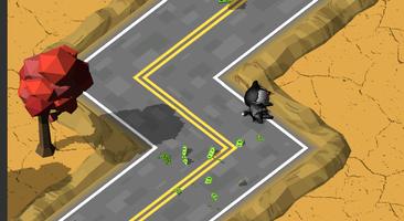 3D Bat Cat Man Run Game اسکرین شاٹ 1