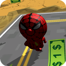 3D Spider Cat Man Run Game APK