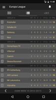 Scores - UEL - Europe Football League UEFA - Live capture d'écran 1