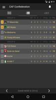 Scores - CAF Confederation CUP - Africa Football screenshot 1