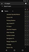 Scores - K League - South Korea Football League capture d'écran 3