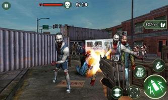 Zombie Kill Shot 3D capture d'écran 2