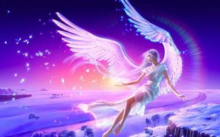 Fantasy Angel Wallpaper capture d'écran 2