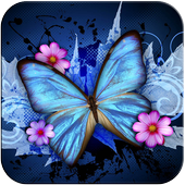 3D Butterfly icon