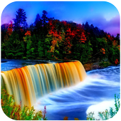 3D Waterfall icon