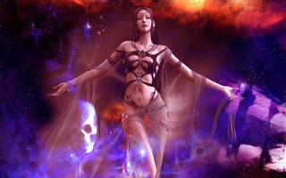 3D Angel poster