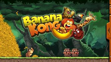 🍌Jungle Monkey Run : Banana Kong adventure Affiche