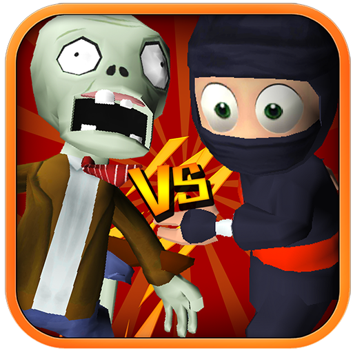 3D Zombie VS Ninja Sufers Run