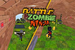 3D Zombie VS Ninja Sufers Run capture d'écran 1