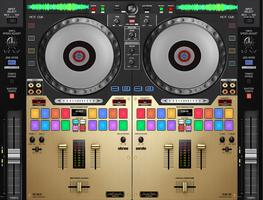 DJ Studio Mixer Poster