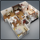 New Home layout Design-icoon