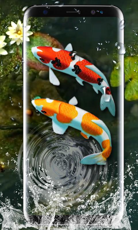 Tải xuống APK Koi Fish Live Wallpaper 3D: Aquarium Background HD cho Android Tải xuống APK Koi Fish Live Wallpaper 3D: Aquarium Background HD cho Android