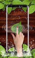 Green Leaf Live Wallpaper poster