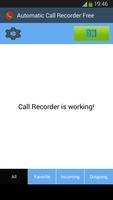 Automatic Call Recorder Free capture d'écran 2