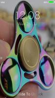 Fidget Spinner Lock Screen Live Wallpaper screenshot 2