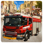 Fire Brigade Truck Simulator ícone