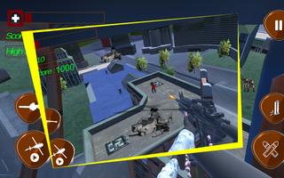 Helicopter City War Offline ภาพหน้าจอ 1