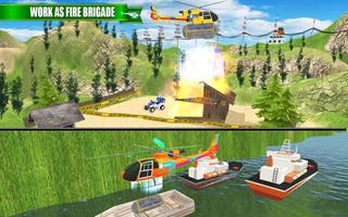 Rescue Games: Helicopter Rescue Simulator 2018 screenshot 1