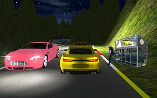 Taxi Driving Games : Hill Taxi Driver 3D 2017 capture d'écran 1