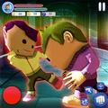 Beast Gangster Flat Fall on Floor Stickman Fight