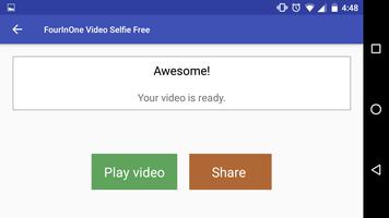 FourInOne Video Selfie FREE Ekran Görüntüsü 3