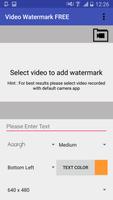 Video Watermark FREE पोस्टर