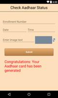 Instant Aadhaar Card captura de pantalla 2