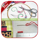 Cross Stich Fabric Technques ícone