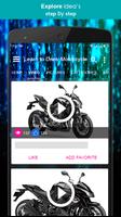 Learn to Draw Motorcycle پوسٹر