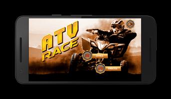 أفضل ATV سباق 3D الملصق
