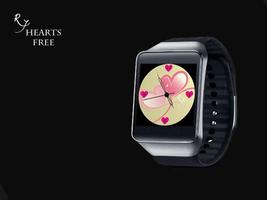 Watch Face - Ry Hearts Free الملصق