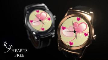 Watch Face - Ry Hearts Free تصوير الشاشة 1