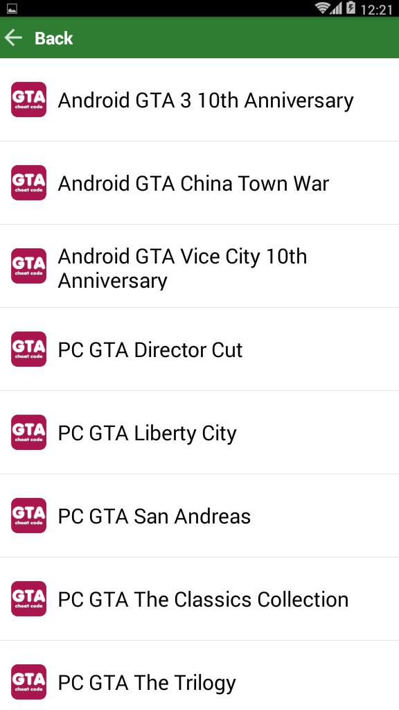 Cheats for GTA San Andreas PC APK voor Android Download