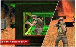 Desert Commando Combat 3D Poster