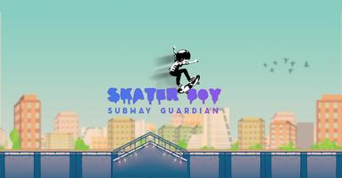 Skater Boy Subway Guardian постер