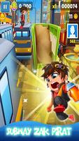 Subway Zak Hero - Pirat Storm ภาพหน้าจอ 3