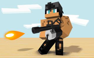 DesnoGuns Mod for Minecraft PE 海报