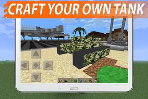 Tank Mod for Minecraft PE Poster