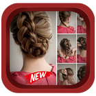 Braid Hair Style Tutorial أيقونة